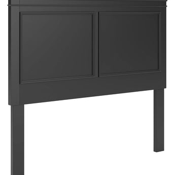 Lanolee - Full Panel Headboard - Black