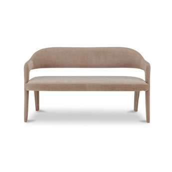 Martens - Dining Bench - Camel / Brown