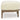 Serene Bay - Ottoman With Cushion - Dark Brown / White