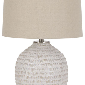 Jamon - Ceramic Table Lamp  - Beige