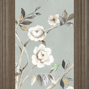 A Flower For You II By Asia Jensen - Light Gray