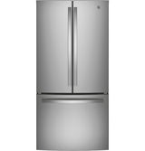 GE 24.7 French Door Refrigerator, Stainless - GNE25JYKFS