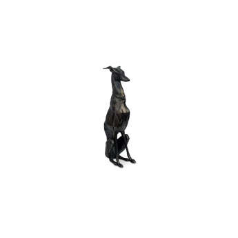 Duke Cast Aluminum Sculpture - Black