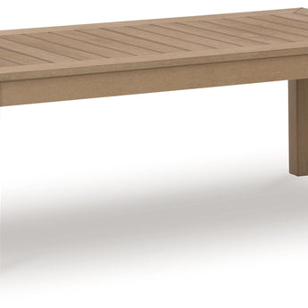 Hallow Creek - Driftwood - Mesa de cóctel rectangular