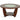 Rafael - Cocktail Table With Casters - Brown