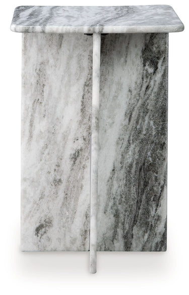 Keithwell - Square Accent Table - Gray