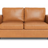 Track 62" Leather Loveseat -