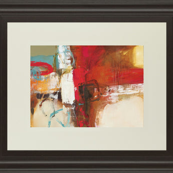 Woven By Natasha Barnes - Framed Print Wall Art - Beige