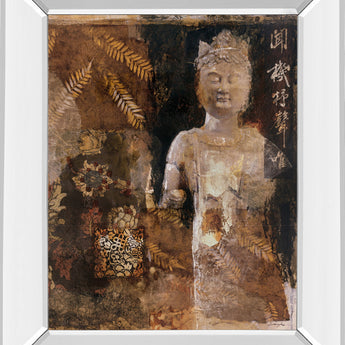 Inner Chi III By Douglas - Mirror Framed Print Wall Art - Gold
