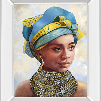 Soulful Beauty I By Donna Brooks - Light Blue