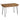 Sheeran - Writing Desk With Storage - Rustic Amber