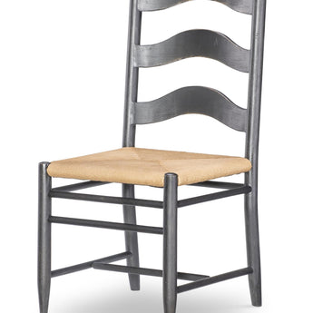 Vintage Market - Rush Seat Ladder Back Side Chair (Set of 2)