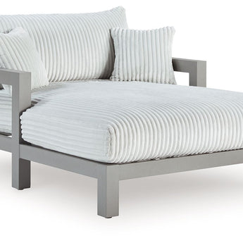 Hurley Park - Chaise longue con cojín - Gris