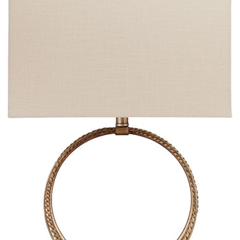 Mahala - Metal Table Lamp  - Antique Gold Finish