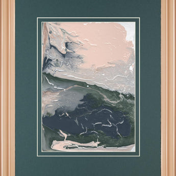 34x40 Sage Advice Abstract I By Natalie Sizemore - Dark Gray