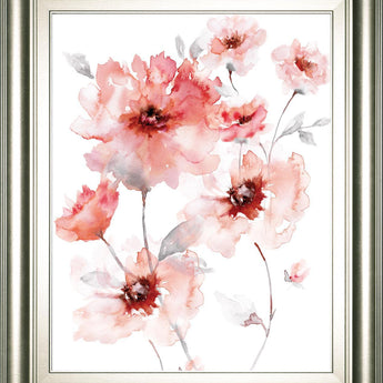 22x26 Translucent Blush I By Nan - Pink