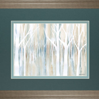 Mystical Woods By Debbie Banks - Framed Print Wall Art - Gray