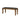 Lamont - Fabric Upholstered Accent Bench - Black And Natural