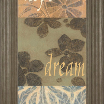 Uplift I By Vision Studio - Framed Print Wall Art - Light Brown