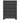 Lorenzo - 5-Drawer Bedroom Chest - Dark Gray