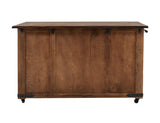 Parota Kitchen Island Cinnamon Brown - detail