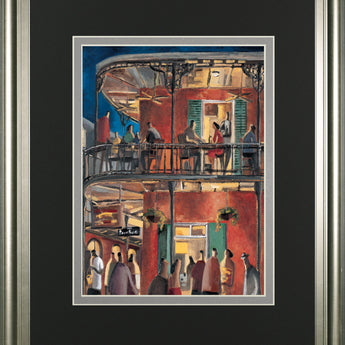 New Orleans Street By Lourengo D. - Red