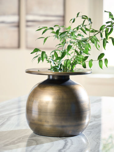 Fedorleigh - Vase - 11" - Antique Brass Finish