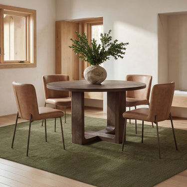Hayes - Dining Table - Rustic / Brown