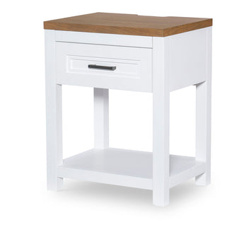 Franklin - Open Nightstand - White