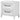 Marielle - 2-Drawer Nightstand Bedside Table - Distressed White