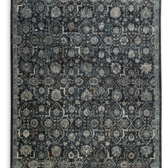 Hilcott - 8' x 10' Rug - Blue / Cream / Brown