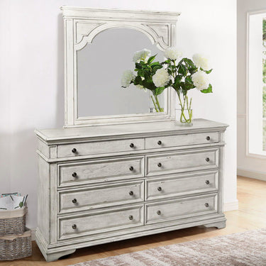 Highland Park - Wood Dresser - Cathedral White