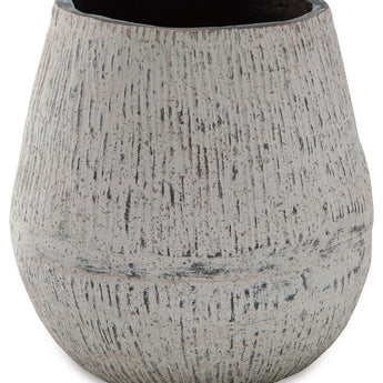 Claymount - Vase - 9" - Distressed Brown
