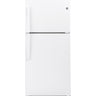 GE 21.9 Top Mount Refrigerator, White - GTS22KGNRWW