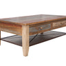 Antique Cocktail Table With 4 Drawers Multicolor - Cocktail Tables at Quality Home Furniture Mesquite