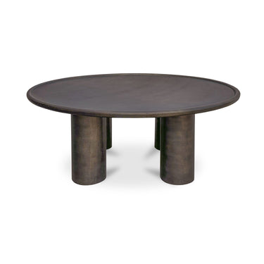 Deacon - Mesa de centro para exterior - Bronce oscuro