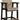 Fairen Trail - Negro / Driftwood - Taburete de bar alto (juego de 2)
