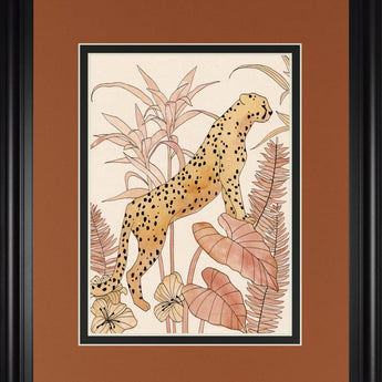 34x40 Blush Cheetah II By Annie Warren - Light Brown