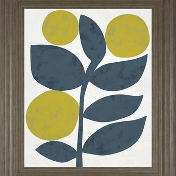 22x26 Branch I By Chariklia Zarris - Blue