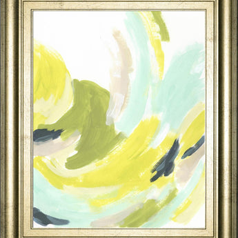 22x26 Tidal Vortex III By June Erica Vess - Yellow