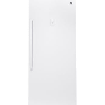 GE 21.3 Upright Freezer, White - FUF21SMRWW