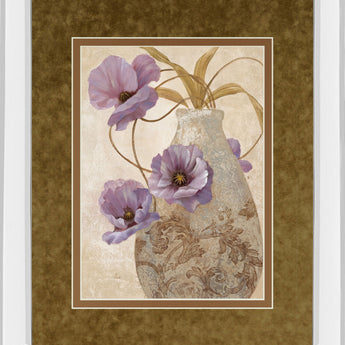 Sophistication Il By Nan - Mirror Framed Print Wall Art - Light Brown
