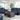 Leesworth - Ocean - 3 piezas - Sofá reclinable eléctrico, Loveseat reclinable eléctrico, Mecedora reclinable eléctrica