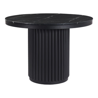 Tower - Mesa de comedor - Negro - Hierro
