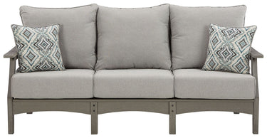 Visola - Sofa with Cushion - Gray