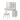 Modern Makeup Vanity Desk With LED Lights & Mirror 4 Drawer Dressing Table Set Space Saving For Bedroom - White