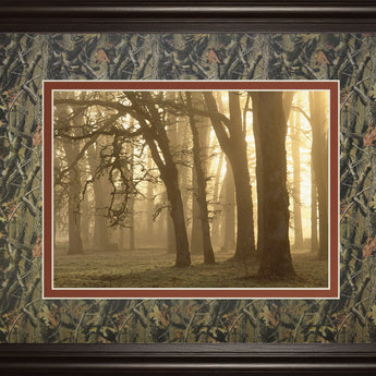 Woodland Sweep By Dennis Frate - Framed Print Wall Art - Light Brown