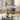 Chaseton - Bar Cart - Clear / Silver Finish