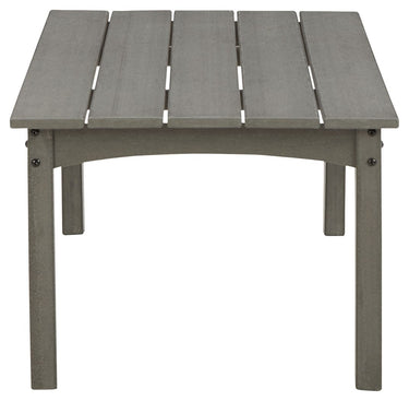 Visola - Gris - Mesa de centro rectangular