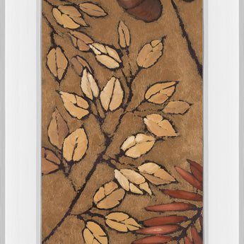 Indian Summer III By Lanie Loreth - Mirror Framed Print Wall Art - Dark Brown